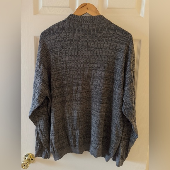 Pronto-Uomo Textured Men's Sweater • size XL - Picture 4 of 6